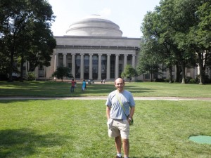 Visiting the MIT dome, July 2010.