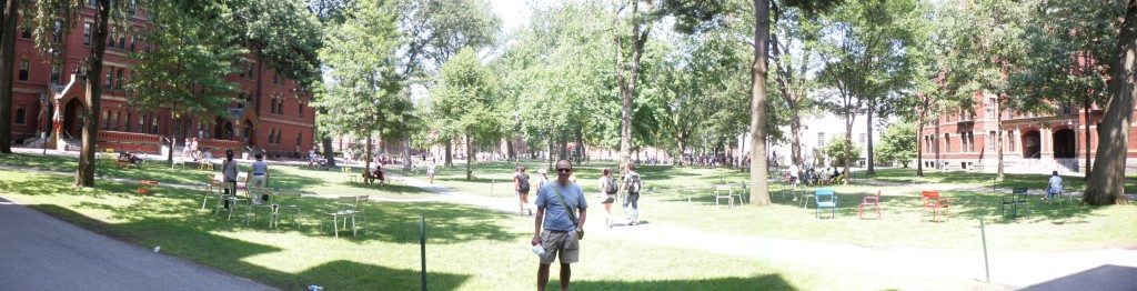 Harvard University square, July 2010. 