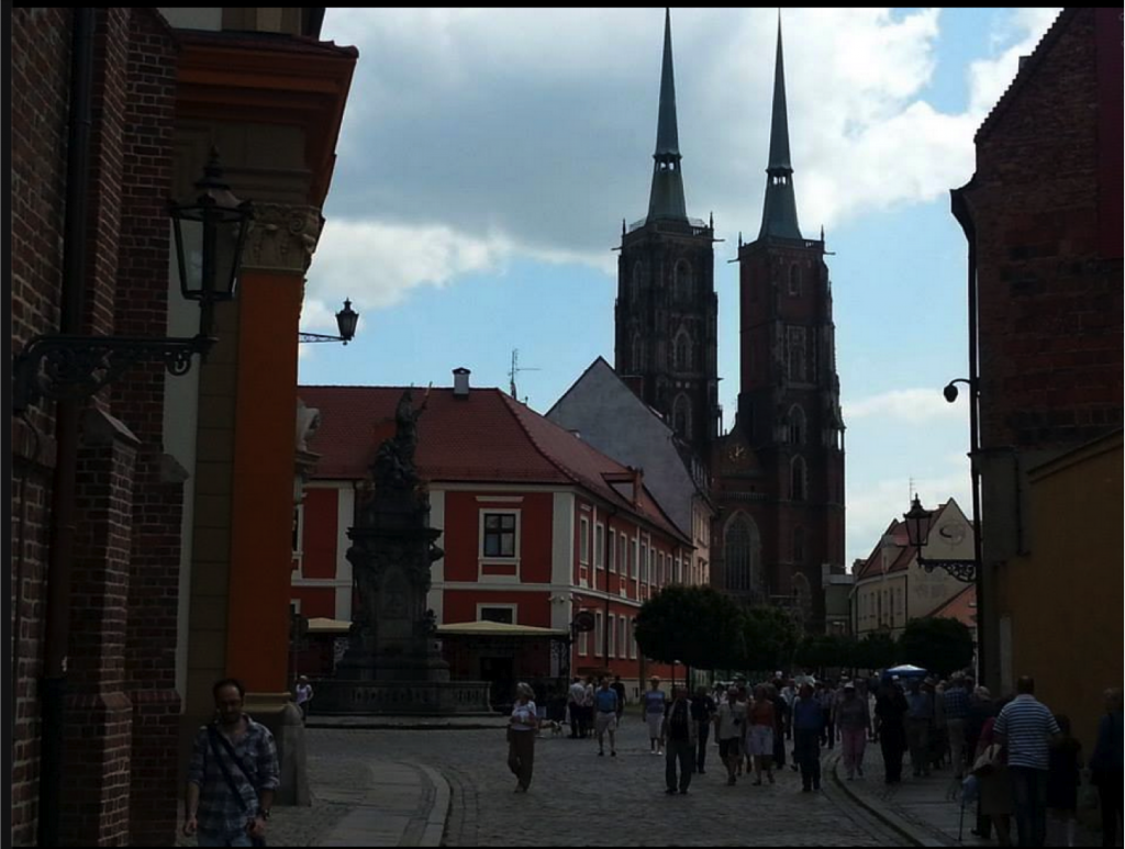 Wroclaw in 2013. Cathedral Island.