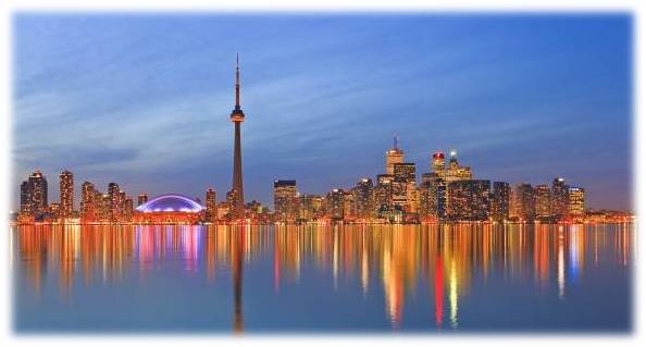 Toronto's skyline.