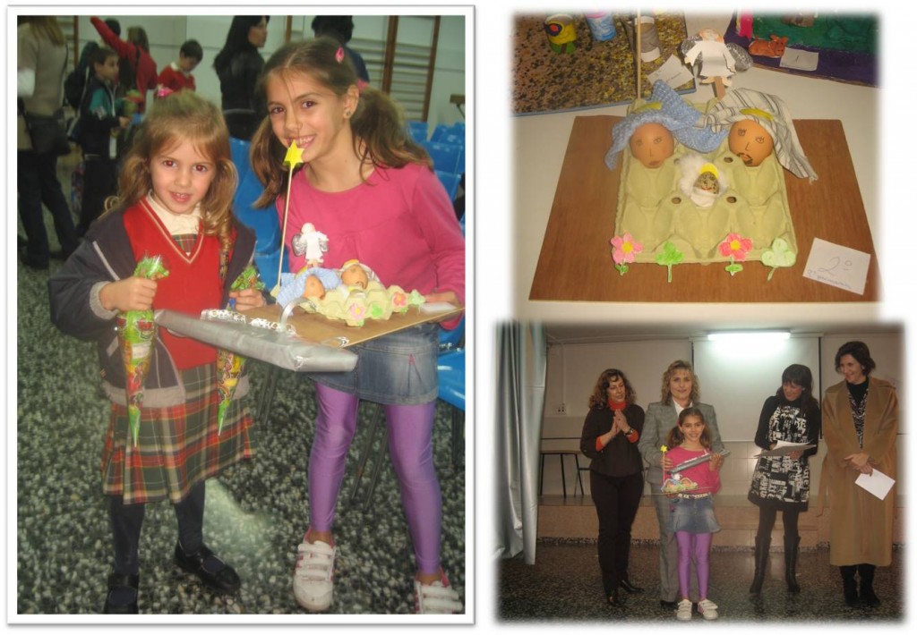 Nativity scene contest 2011. Andrea won the first prize.