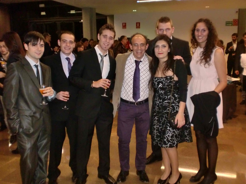 Con mis antiguos alumnos de FCO!