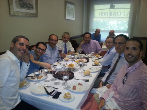Ivan’s PhD committee and advisors. The defense is done!