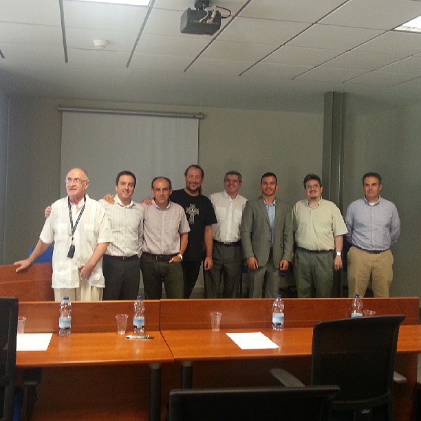 Alberto’s PhD committee and advisors. The defense is done!