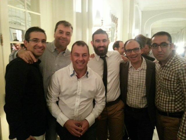 Enjoying at the Gala Dinner. Palace hotel!