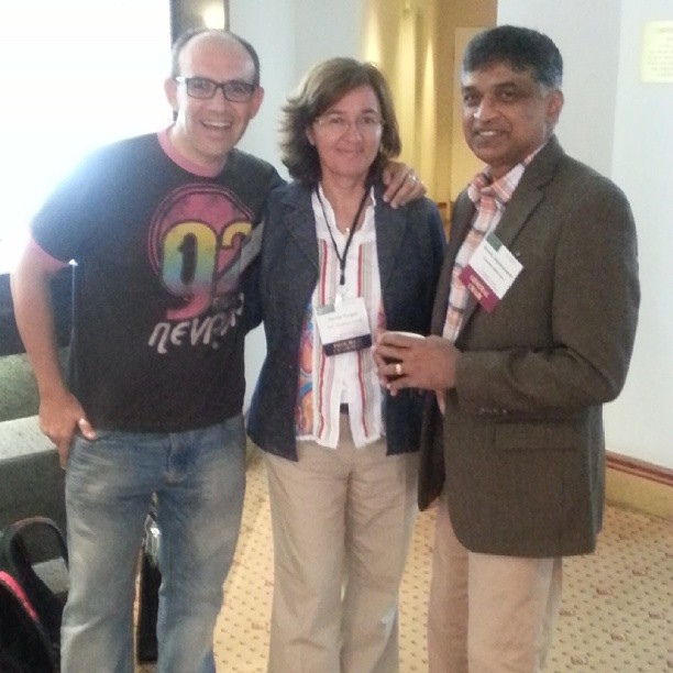 With Prof. Damla Turgut and Prof. Anura Jayasumana