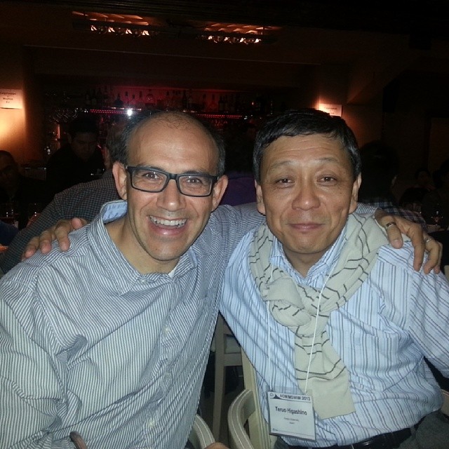 With Teruo Higashino. My colleague at the IEEE ITS Committee.